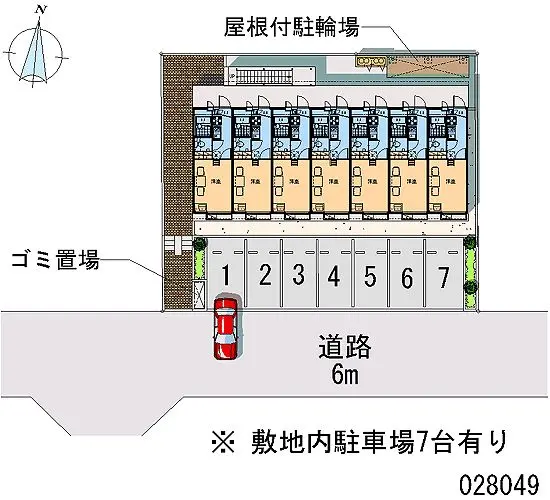 八千代市勝田台２丁目　月極駐車場（LP）